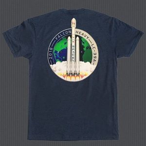Shirts | Spacex Falcon Heavy Mission 